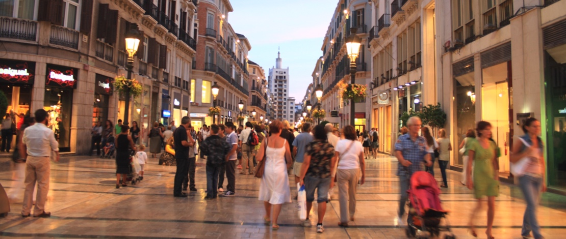 Larios Street, Malaga Larios Street, Malaga