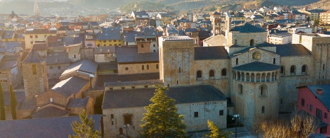 Village of La Seu d'Urgell in Lleida, Catalonia Village of La Seu d'Urgell in Lleida, Catalonia
