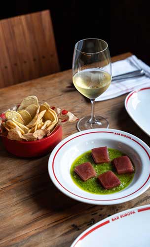 Crudo de Atum - Bar Europa
