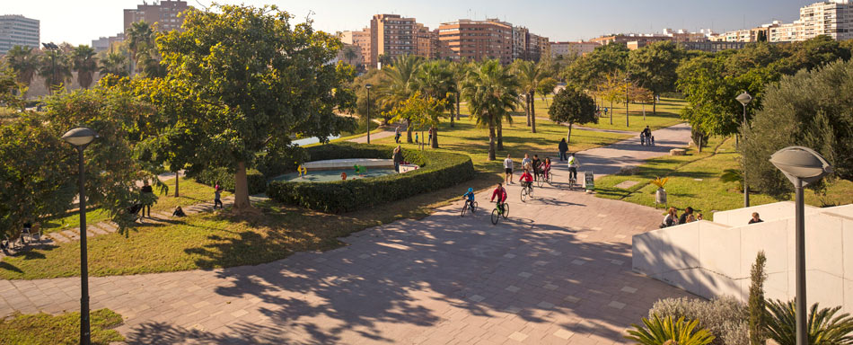Turia Gardens. Valencia Turia Gardens. Valencia