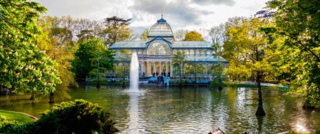 Crystal Palace in the Buen Retiro Park, Madrid Crystal Palace in the Buen Retiro Park, Madrid