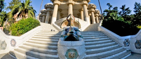 Güell Park. Barcelona Güell Park. Barcelona