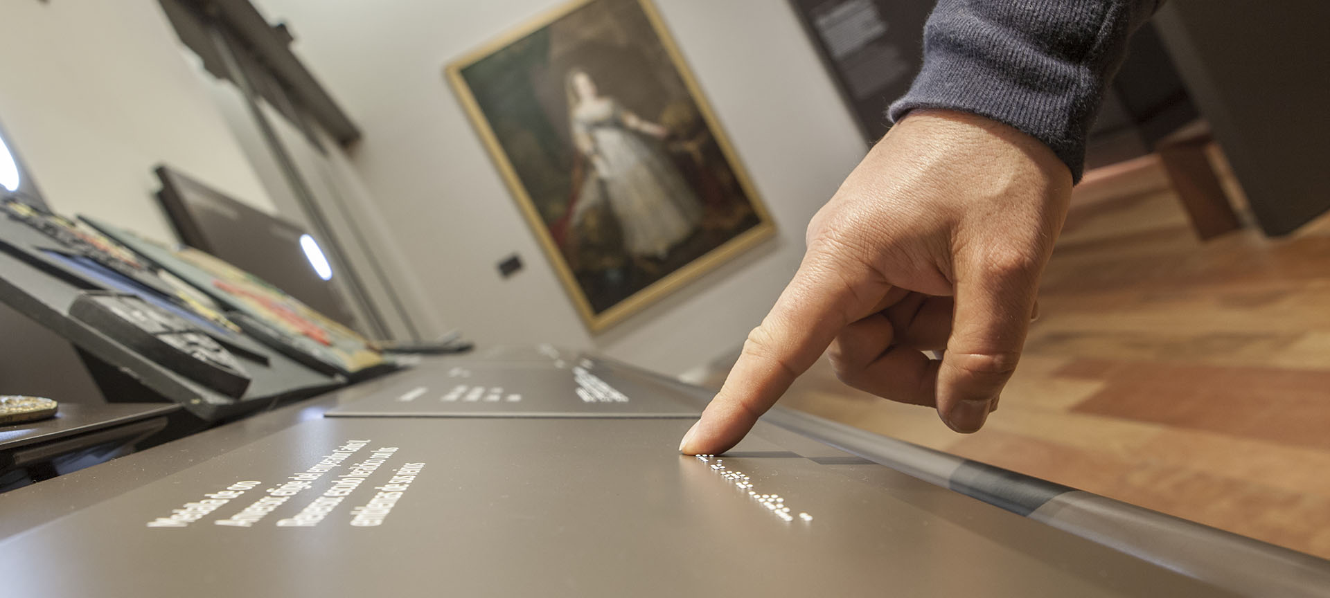 Accessibility in a museum in Madrid