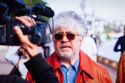 Pedro Almodóvar a Cannes, Francia.