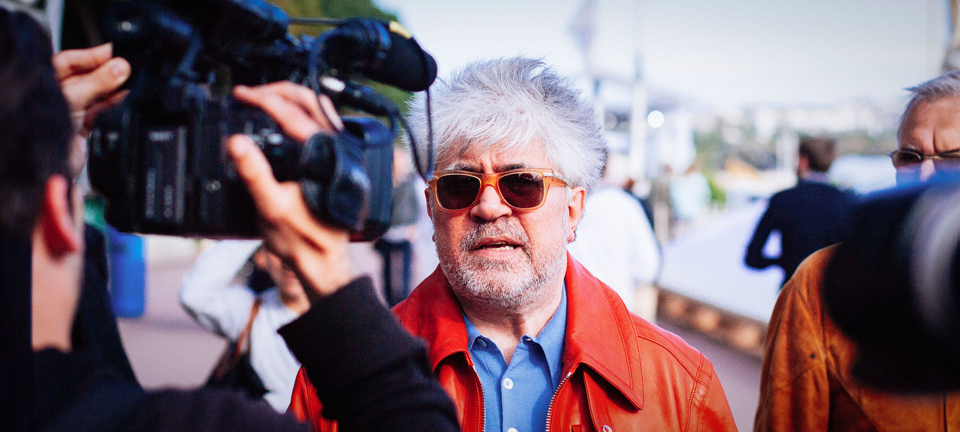 Pedro Almodóvar in Cannes, France. Pedro Almodóvar in Cannes, France.