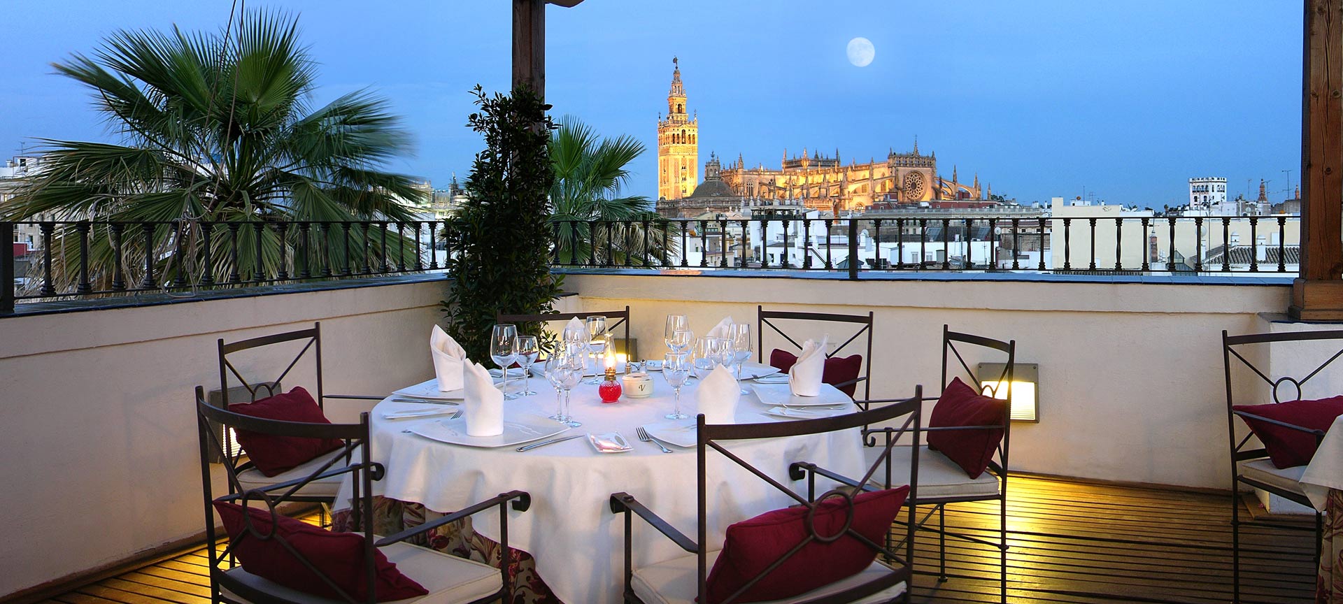 Terraço do Vincci Hotel La Rábida