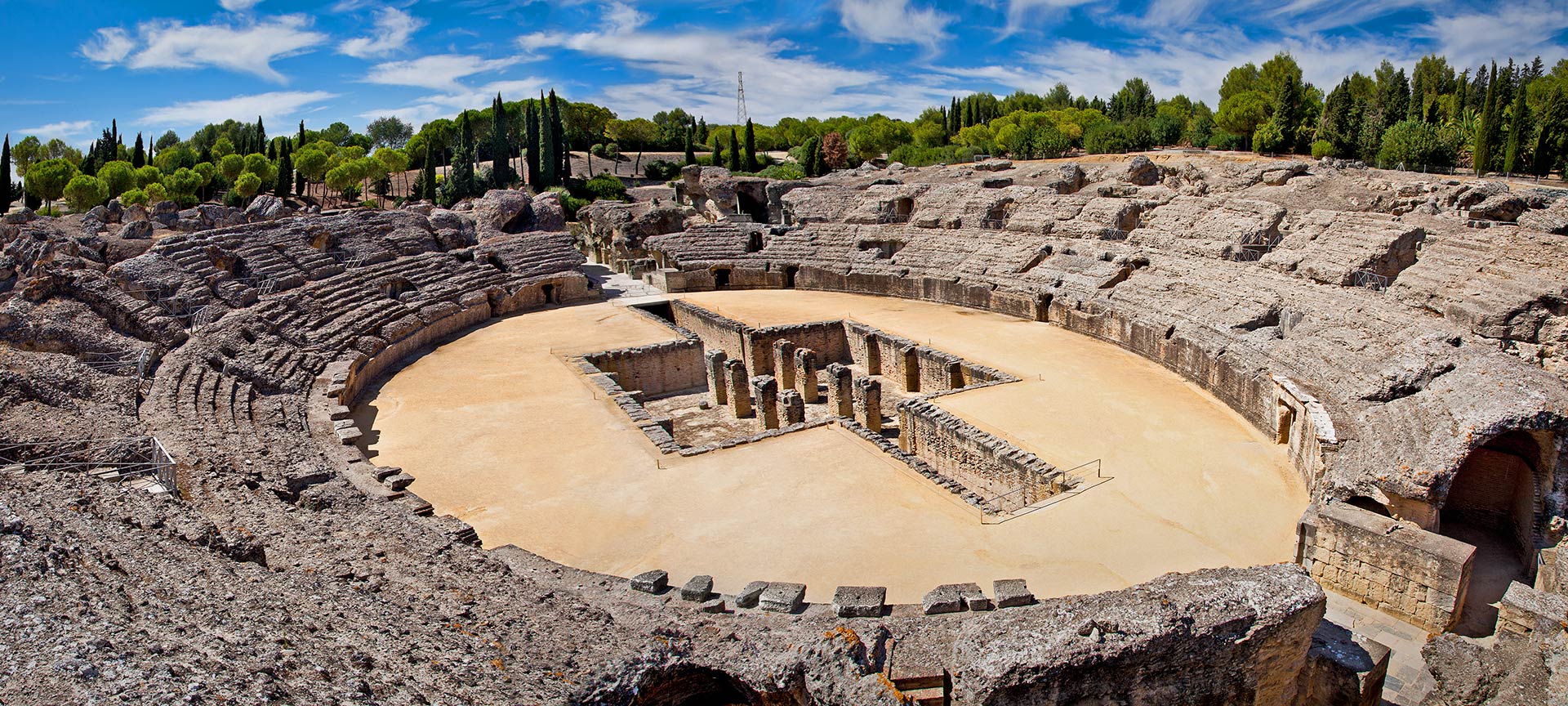 Anfiteatro romano de Itálica. Sevilla