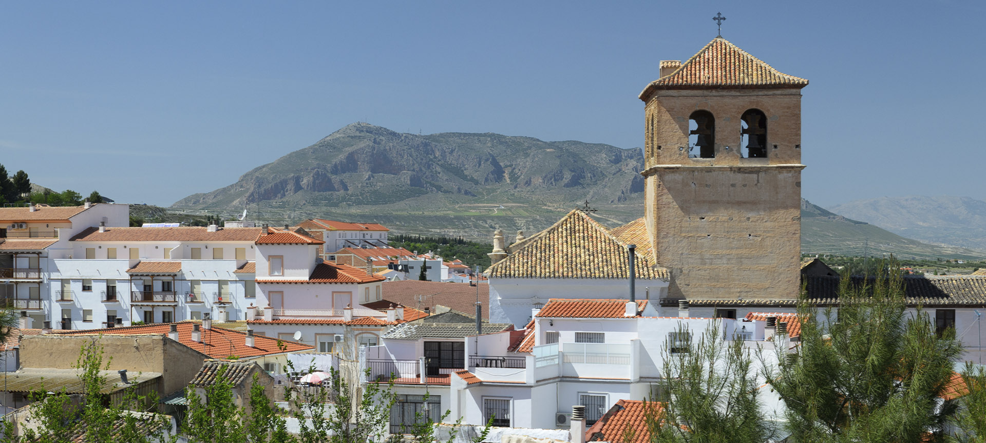 Panorama Bazy w Grenadzie (Andaluzja)