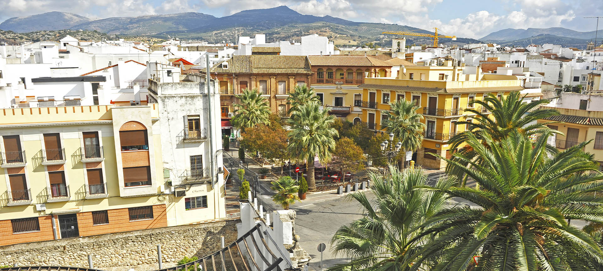 Panoramica di Cabra (Cordova, Andalusia)
