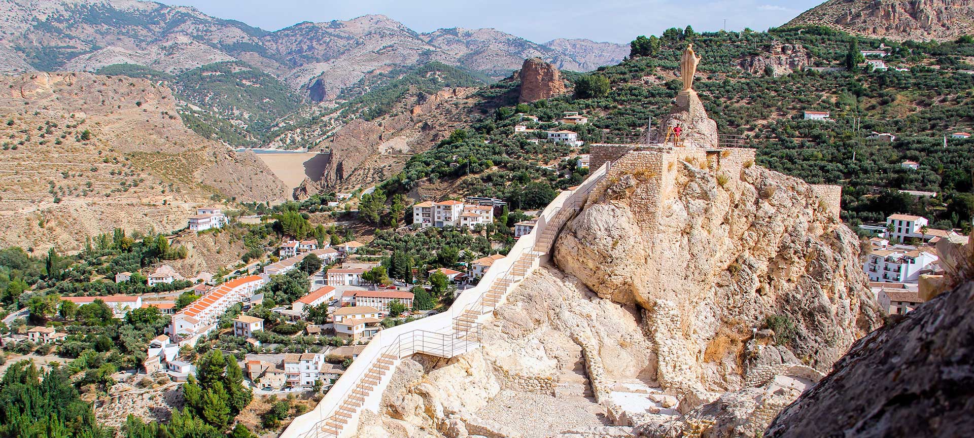 Blick auf Castril, Granada