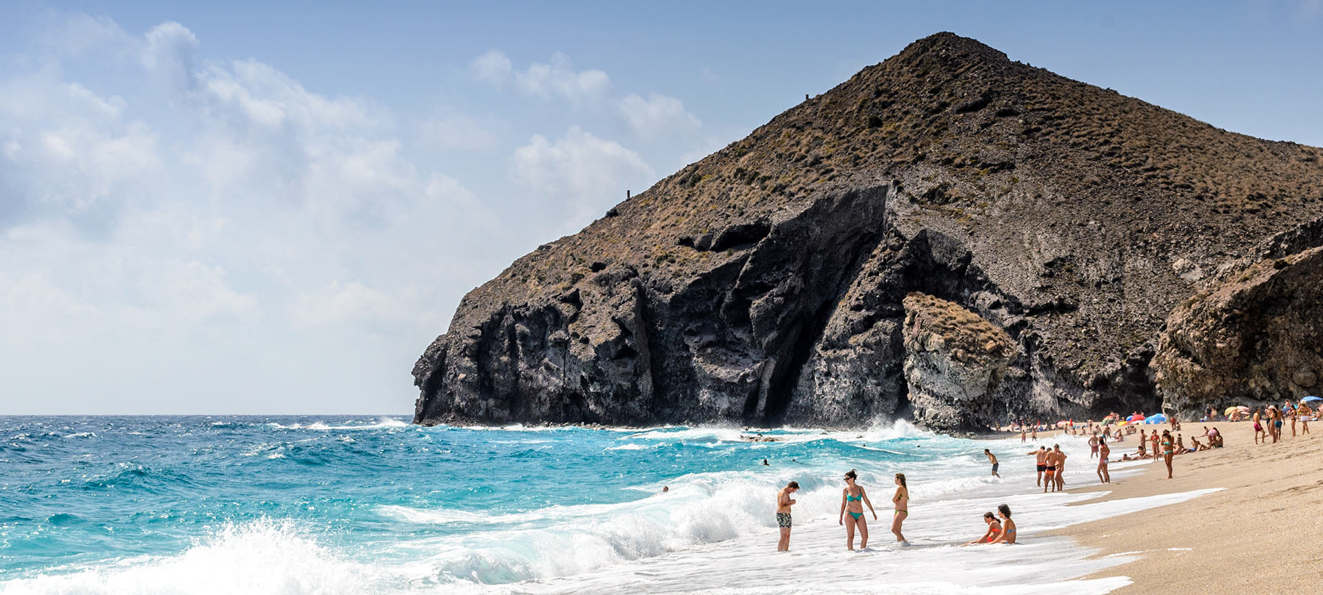Playa de los Muertos beach at Cabo de Gata, Almería
