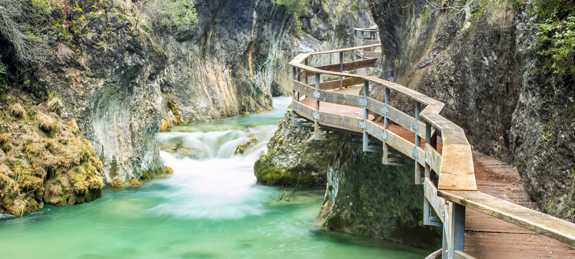 Bridges over the River Borosa in Cazorla Natural Reserve (Jaén) Bridges over the River Borosa in Cazorla Natural Reserve (Jaén)