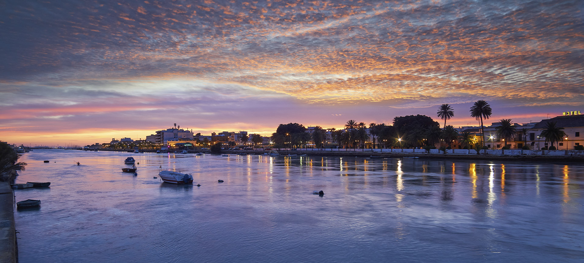 Panorámica del Puerto de Santa María (Cádiz, Andalucía)