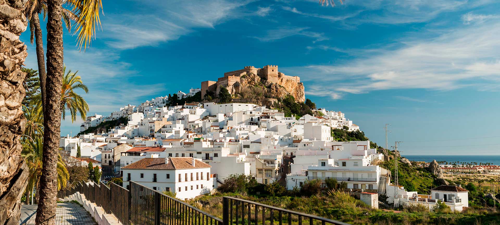 Salobreña in Granada (Andalusien)