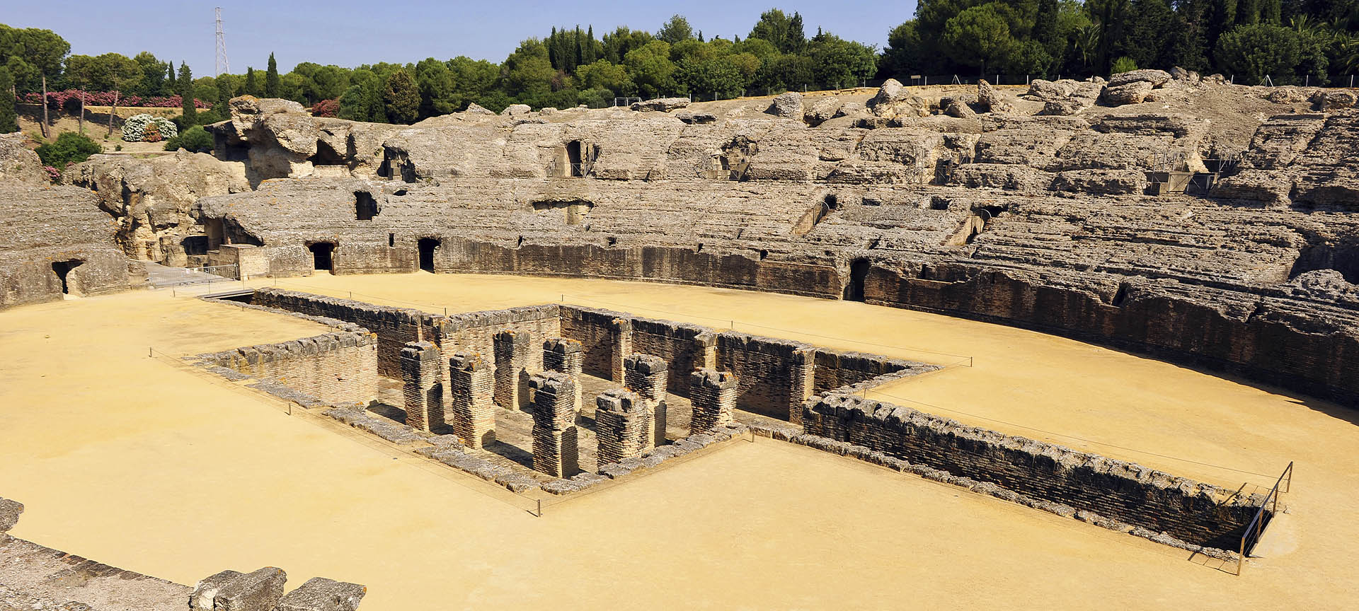 Ruinas romanas de Santiponce (Sevilla, Andalucía)