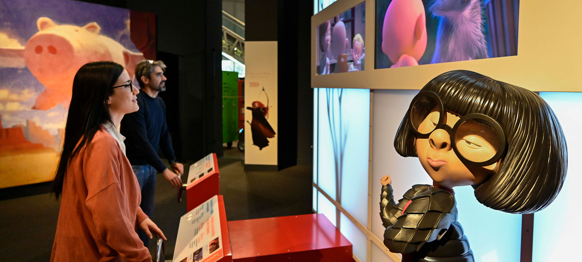 Посетители выставки: «Наука Pixar», Сарагоса