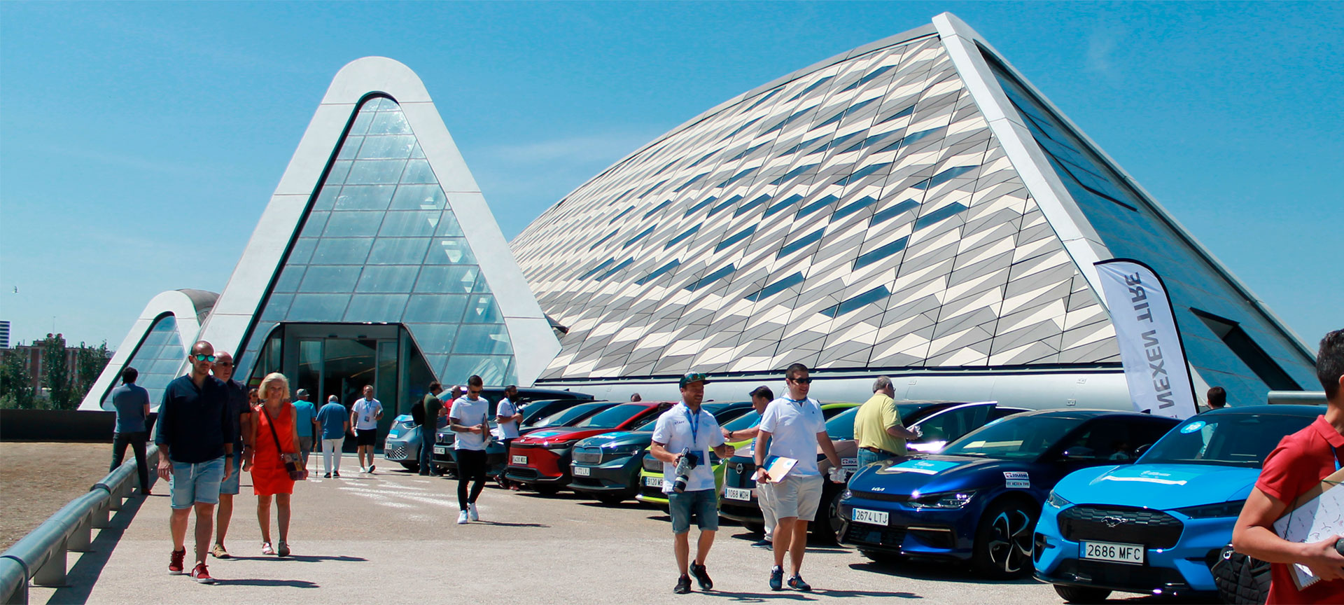 Exterior Mobility City Museum in Zaragoza