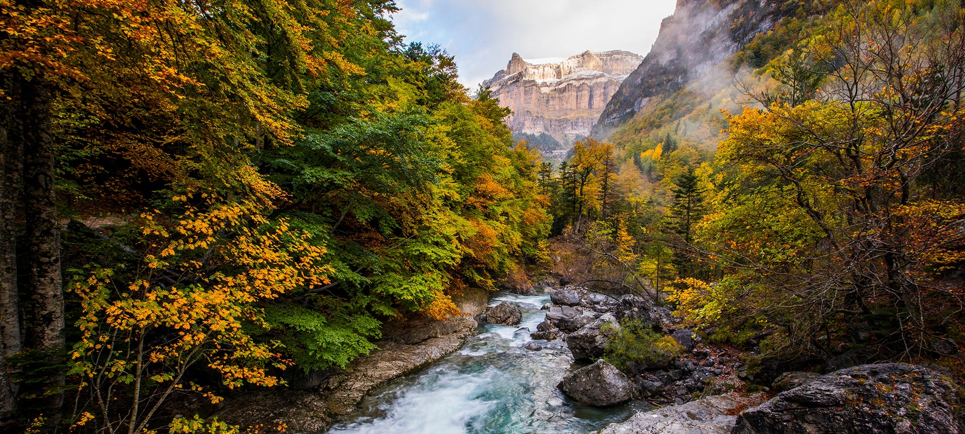 Ordesa y Monte Perdido National Park in Huesca, Aragón Ordesa y Monte Perdido National Park in Huesca, Aragón