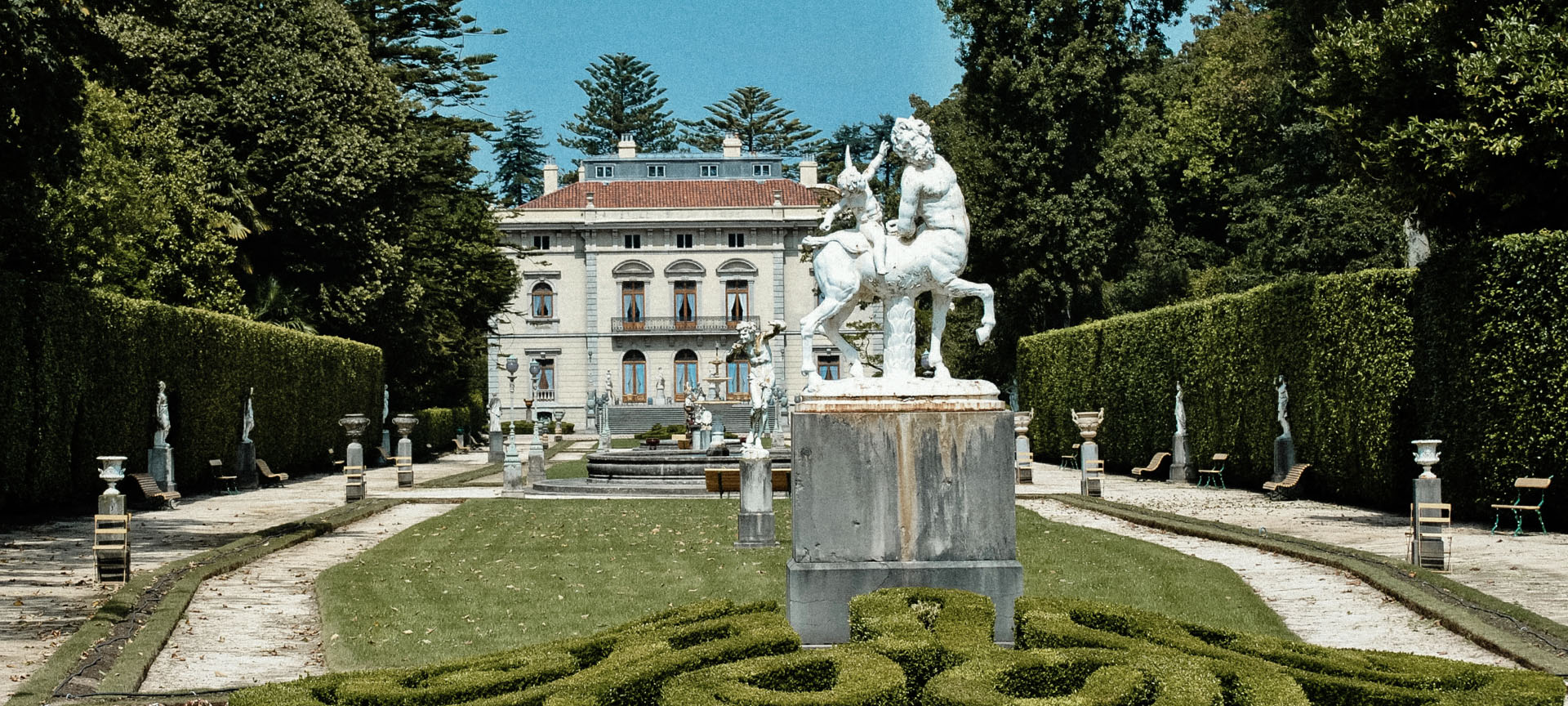 Palast „La Quinta de Selgas“ in Cudillero, Asturien