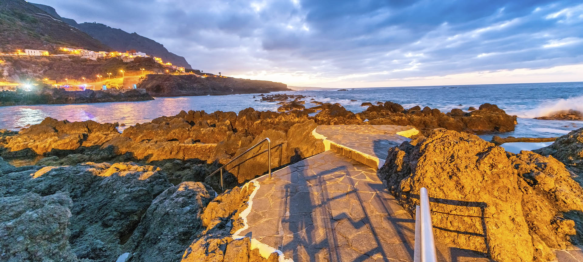 Natural pools in Garachico (Tenerife, Canary Islands)
