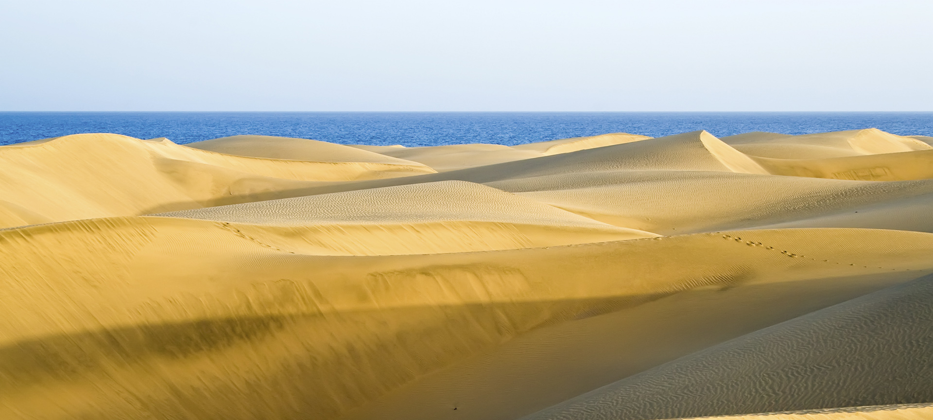 Praia de Maspalomas, em Gran Canária (Ilhas Canárias)
