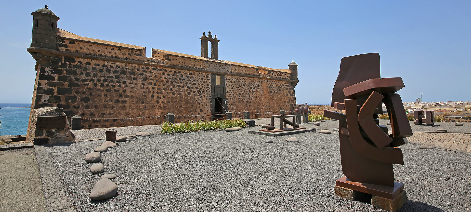 Musée international d'art contemporain Castillo de San José. Arrecife. Lanzarote
