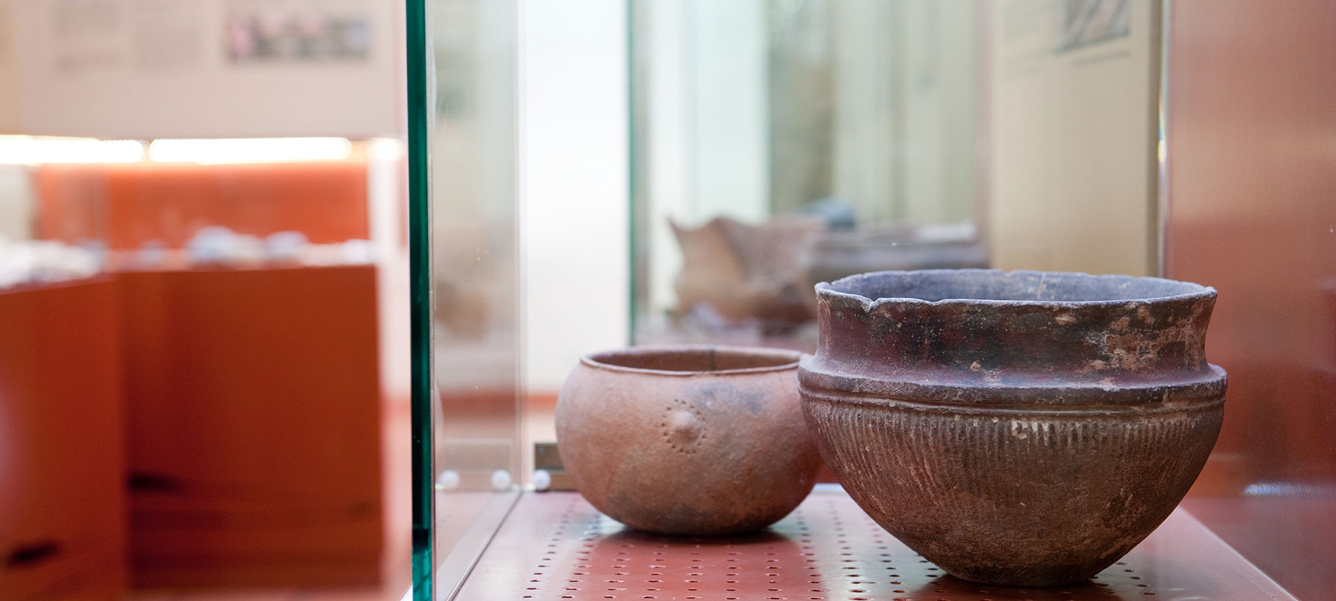 Vasijas en el Museo Arqueológico y Etnográfico