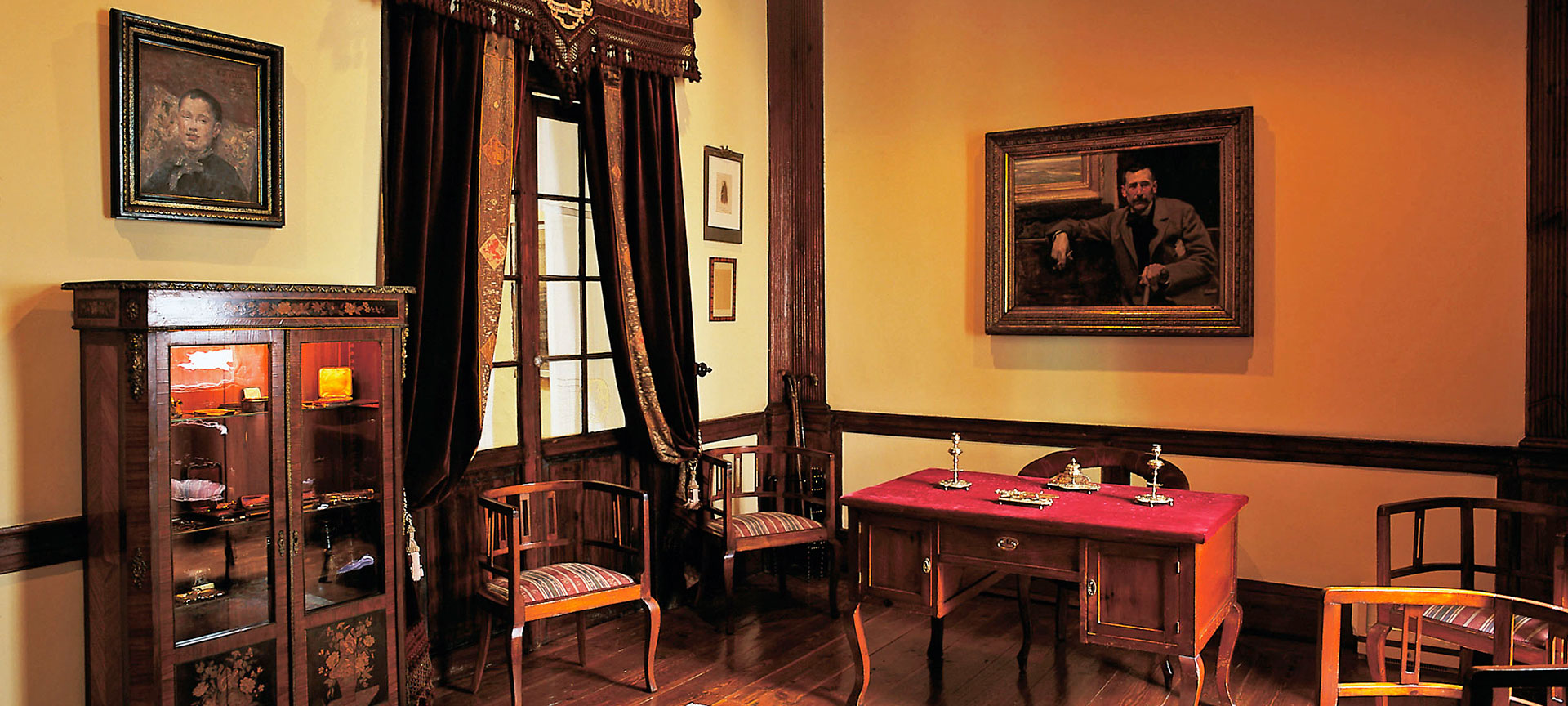 Inside the Pérez Galdós House-Museum. Las Palmas de Gran Canaria