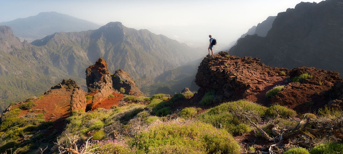 La Caldera de Taburiente National Park on the island of La Palma La Caldera de Taburiente National Park on the island of La Palma