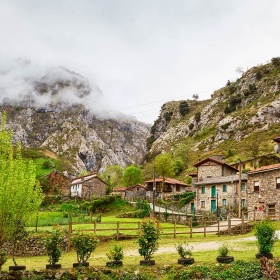 Vista de Caín de Valdeón