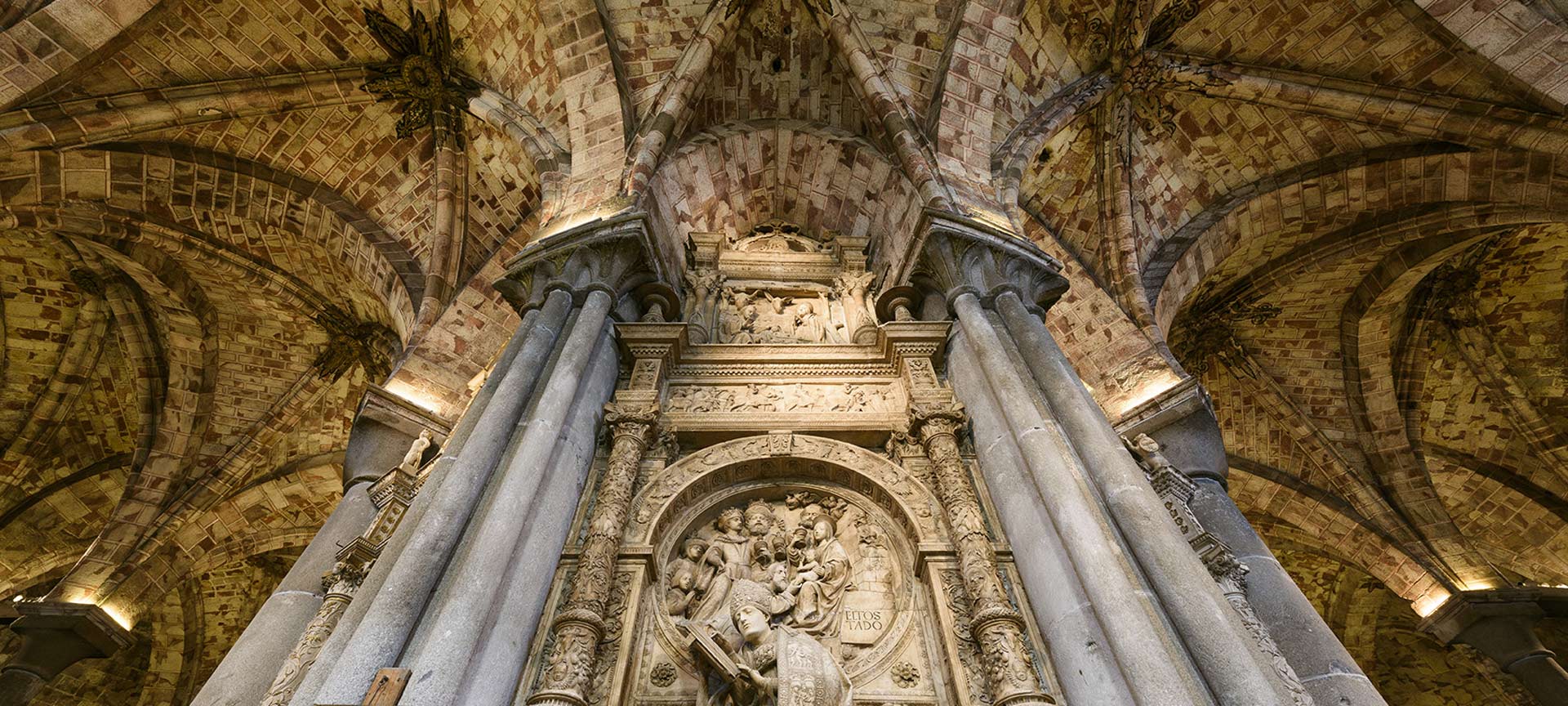 Fragment katedry w Ávili