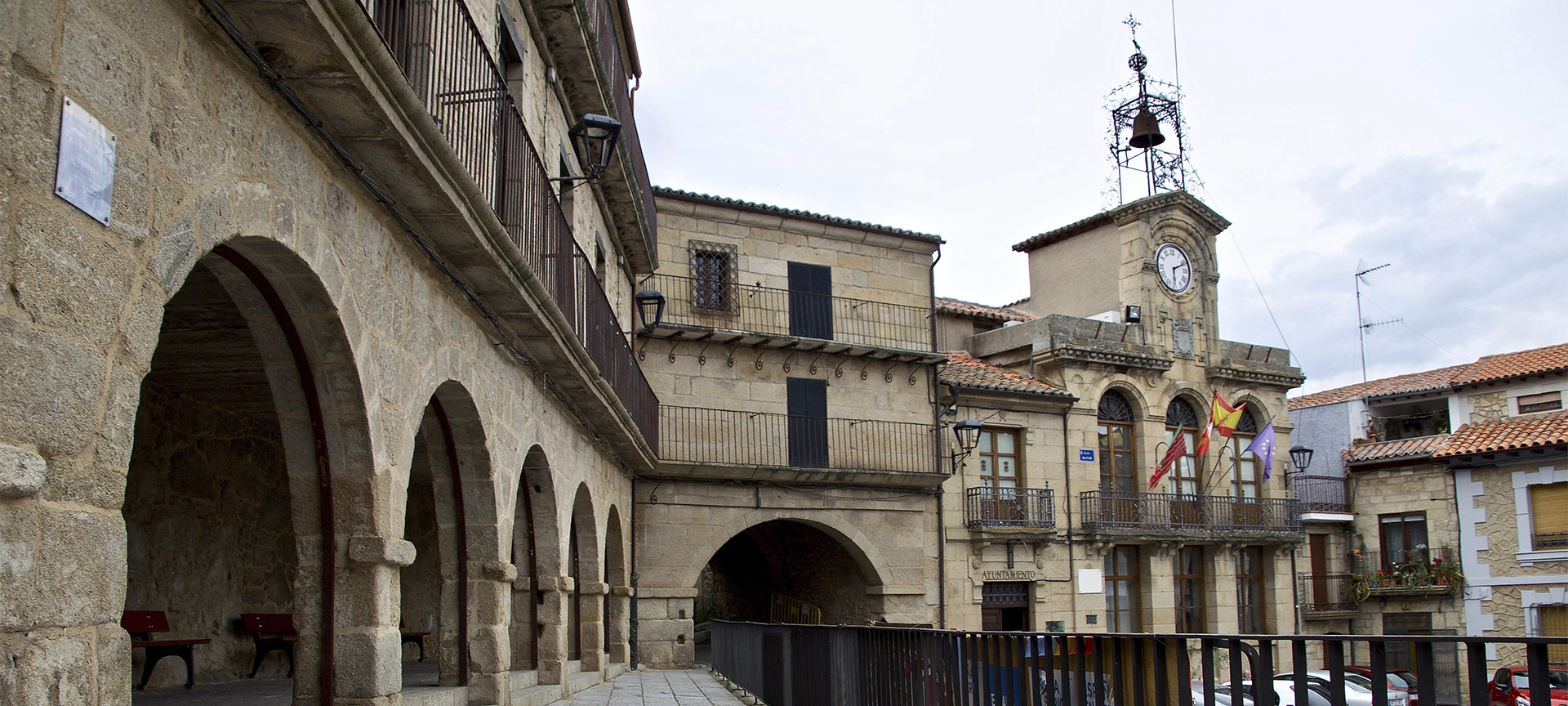 Plaza Mayor von Fermoselle in Zamora (Kastilien-León)