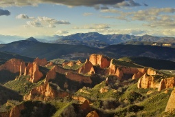 Paisagem de Las Médulas. Carucedo. Leão