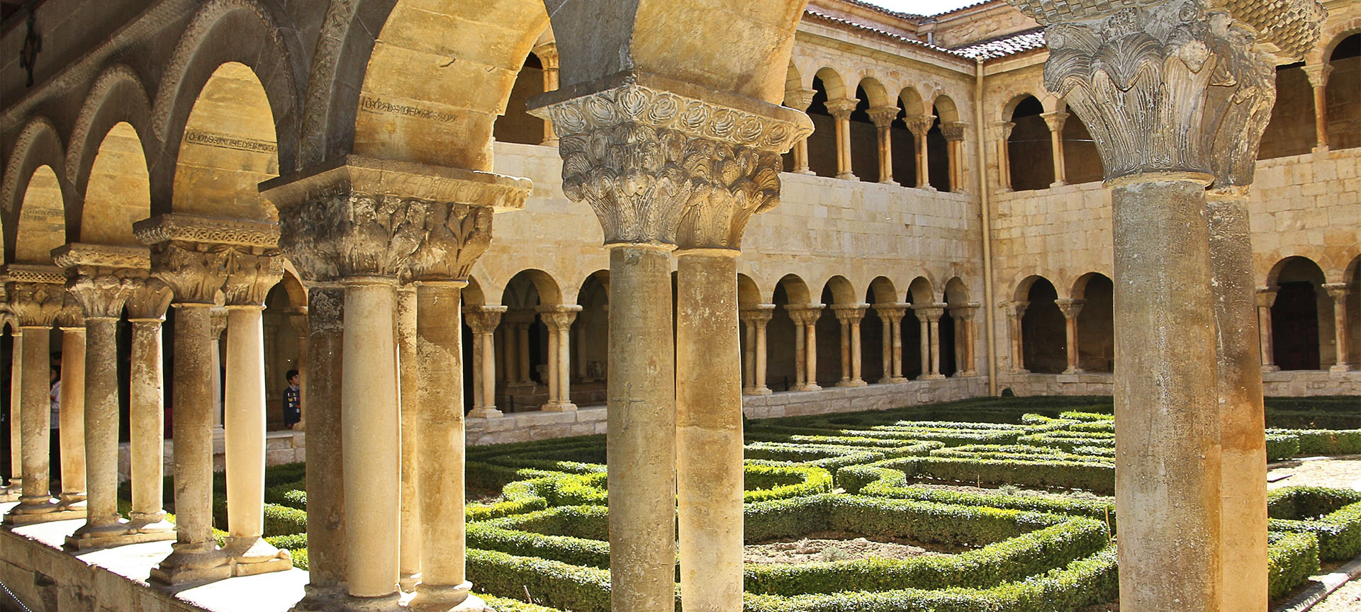 Intérieur du monastère de Santo Domingo de Silos, dans la province de Burgos (Castille-León)