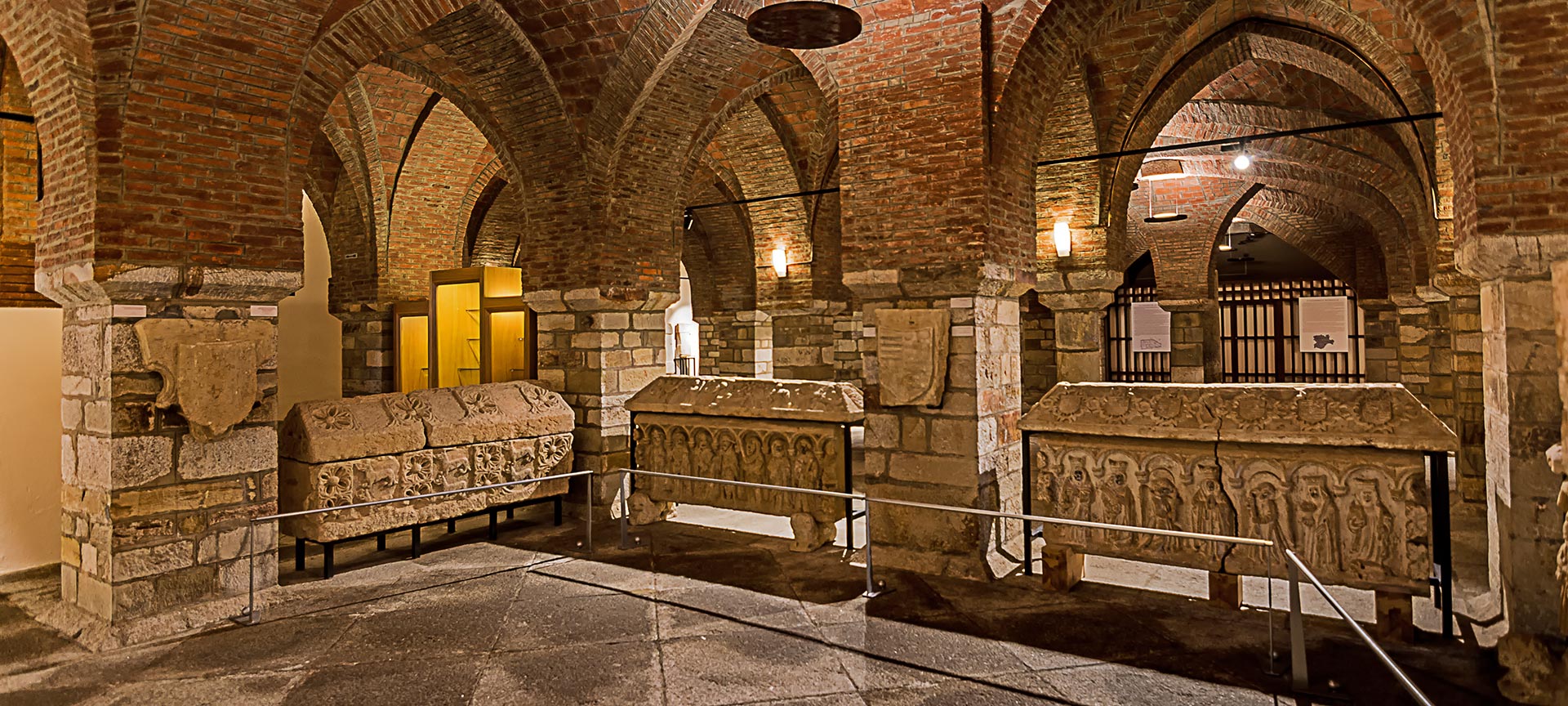 Museo de los Caminos de Astorga. Sótano romano y medieval