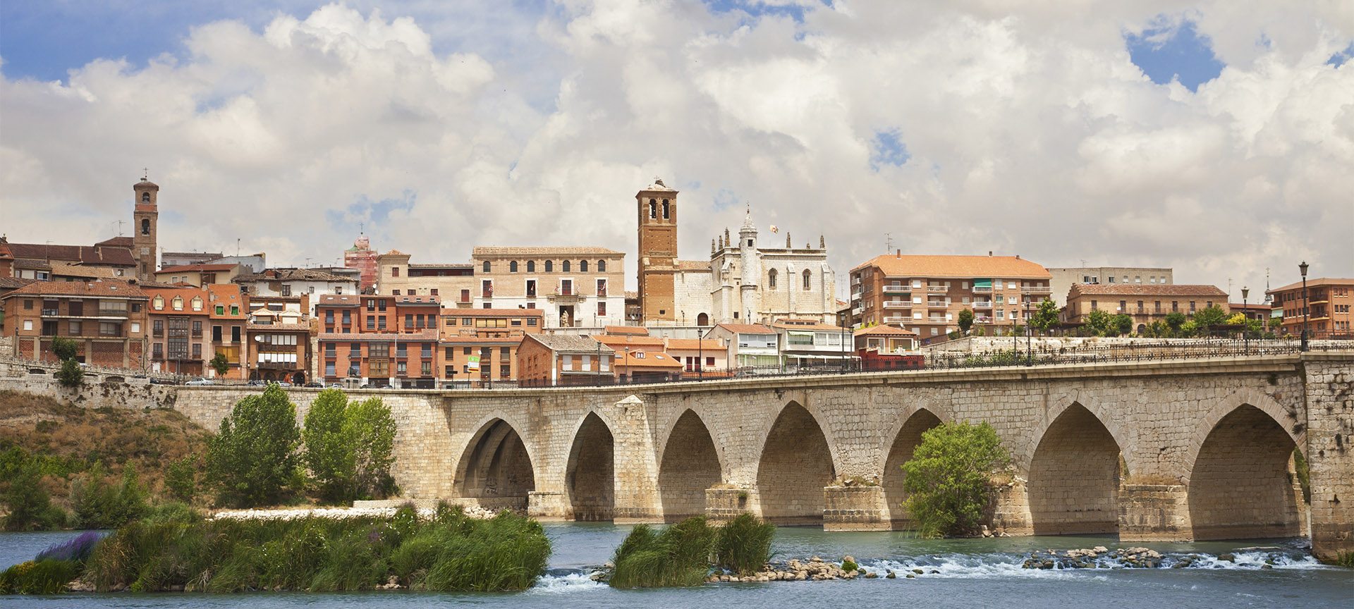 Panoramica di Tordesillas, Valladolid (Castiglia e León)