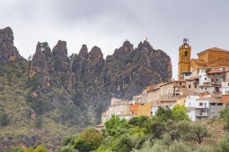 Vista de Ayna (Albacete, Castela-Mancha)