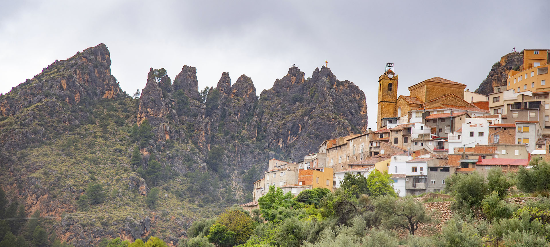 Vista de Ayna (Albacete, Castela-Mancha)