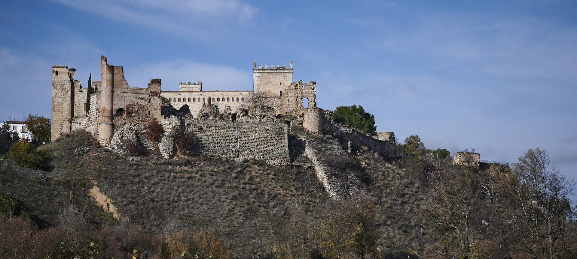 Twierdza w Escalona, w Toledo (Kastylia-La Mancha)