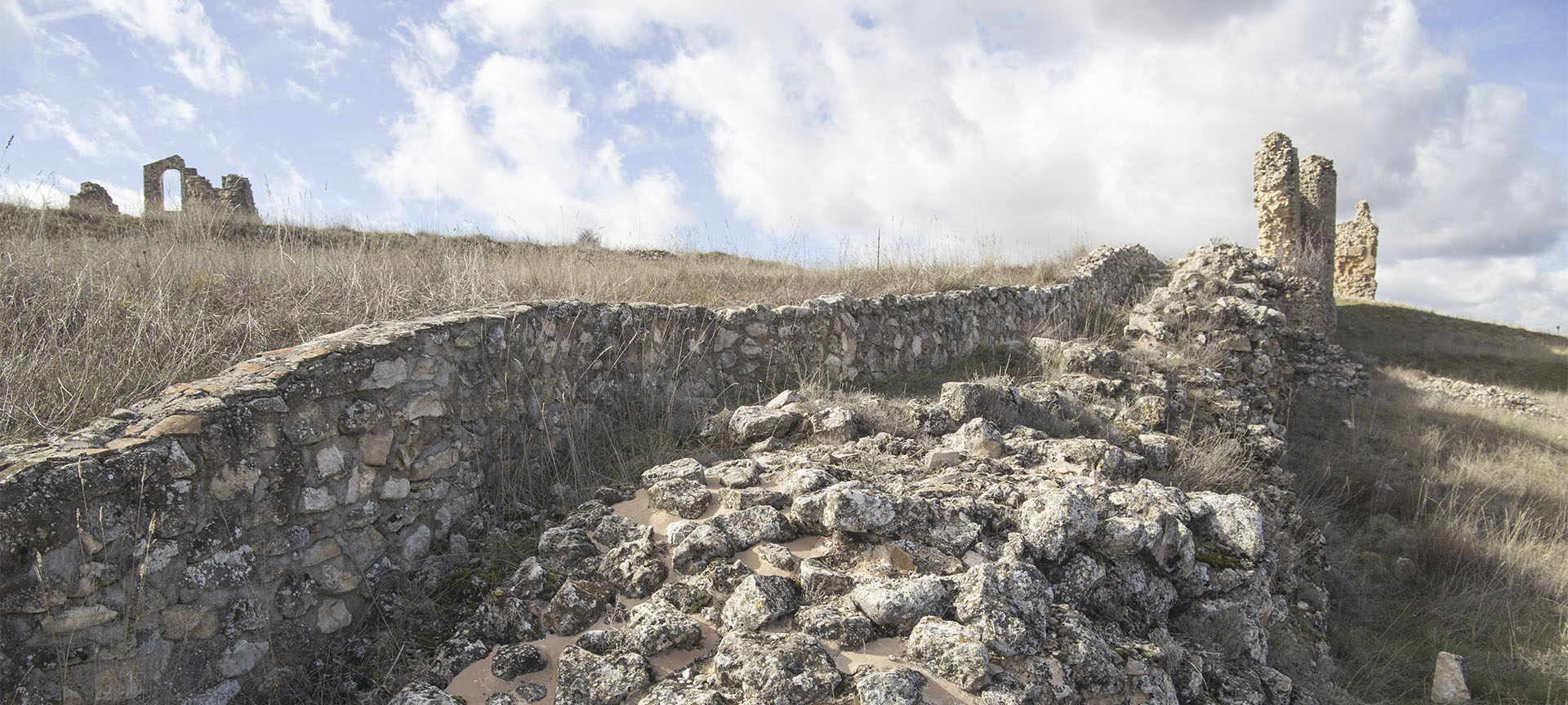 Roman ruins in La Valería (Cuenca, Castilla-La Mancha)