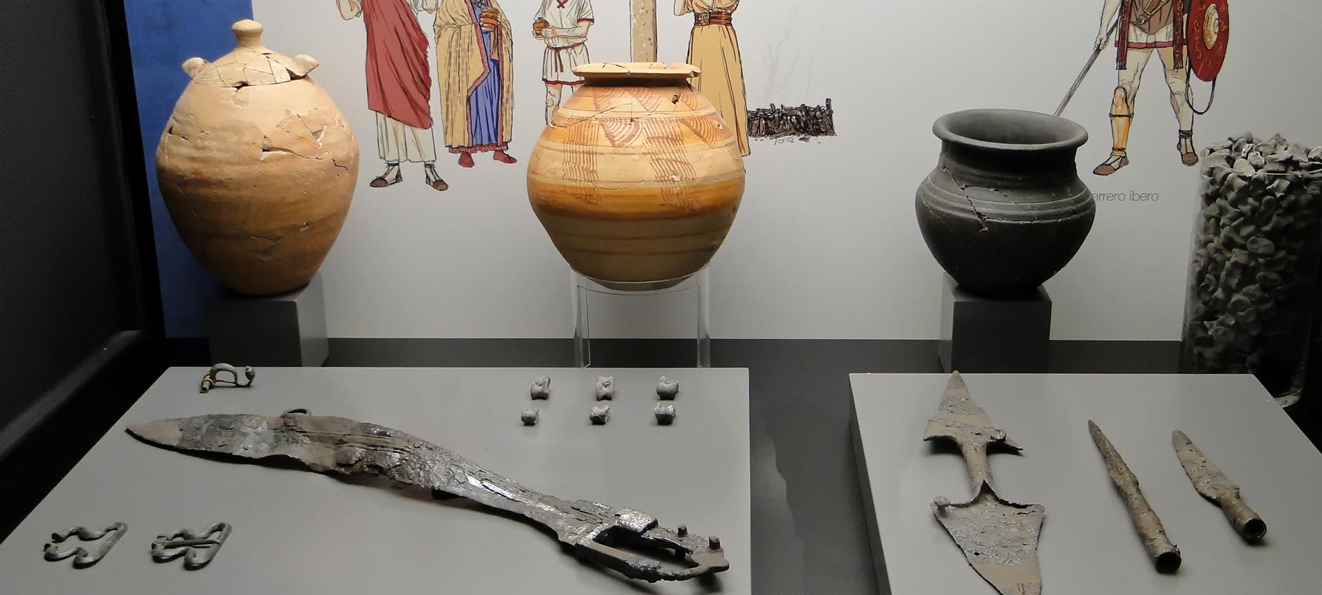 Utensilios íberos. Museo de Ciudad Real
