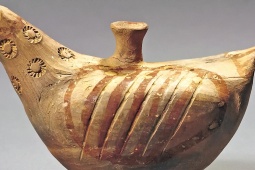 Albacete Museum. Detail of a dove votive from El Amarejo. Iberian. 3rd century