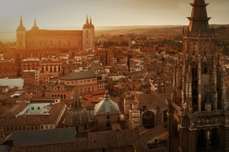 Aerial view of Toledo
