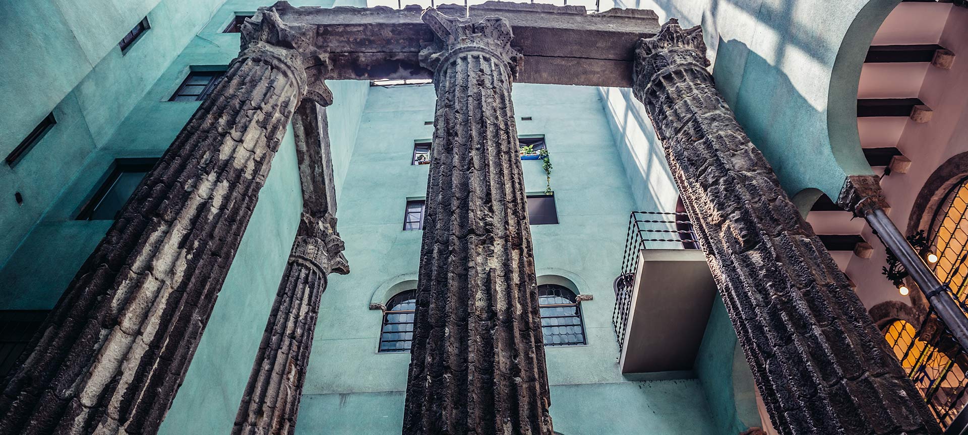 Columnas de Adriano, MUHBA, Barcelona