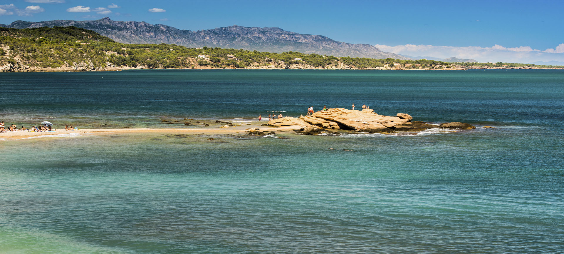 Playa Morro de Gos, en El Perelló (Tarragona, Cataluña)