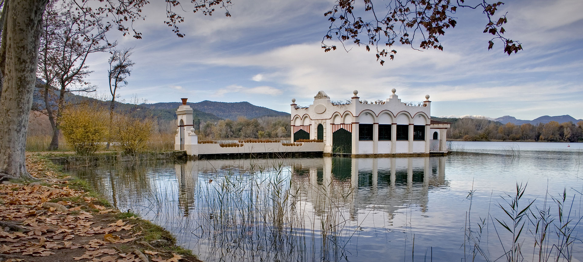 Lago de Banyoles. Girona