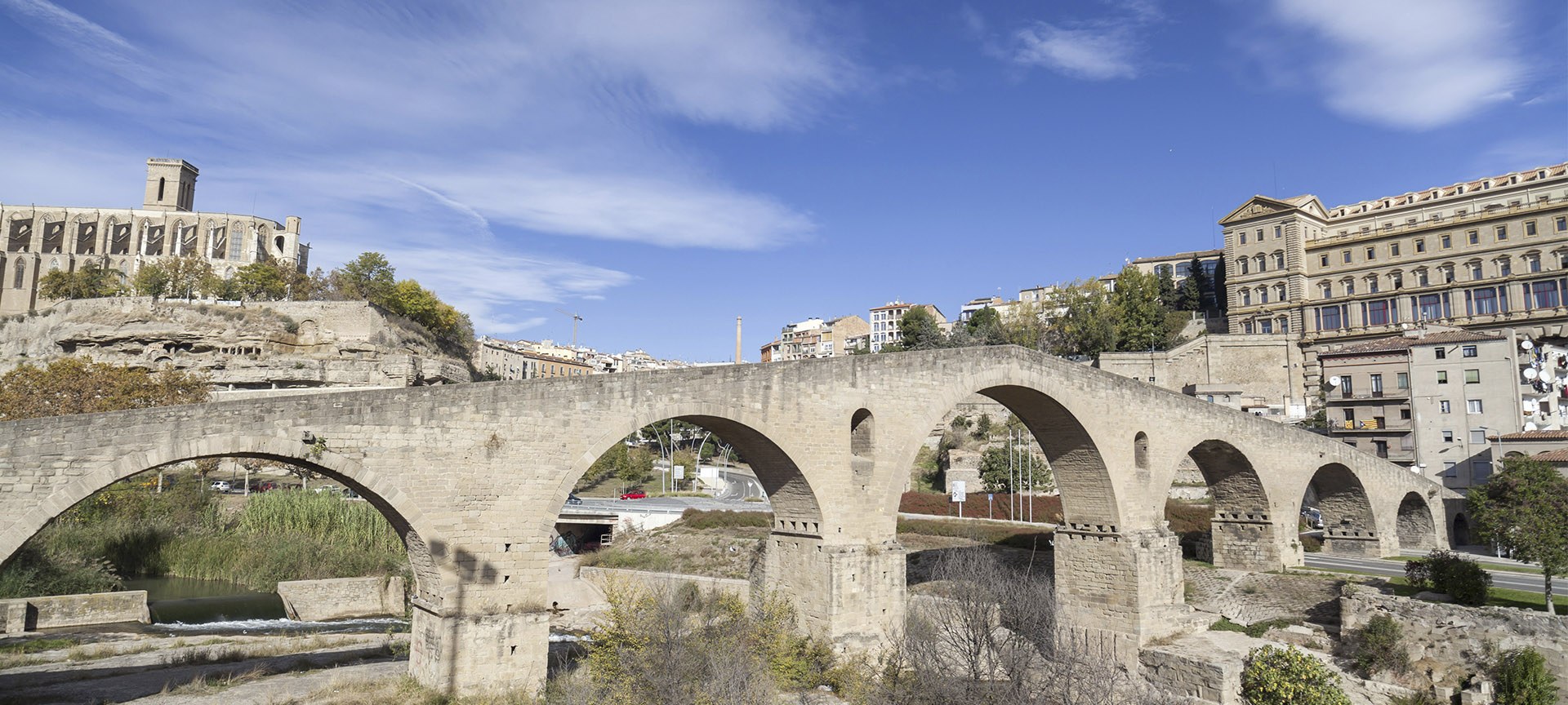 Veduta di Manresa (Barcellona, Catalogna)