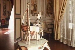 Automaton in the Romantic Museum in Sitges. Barcelona