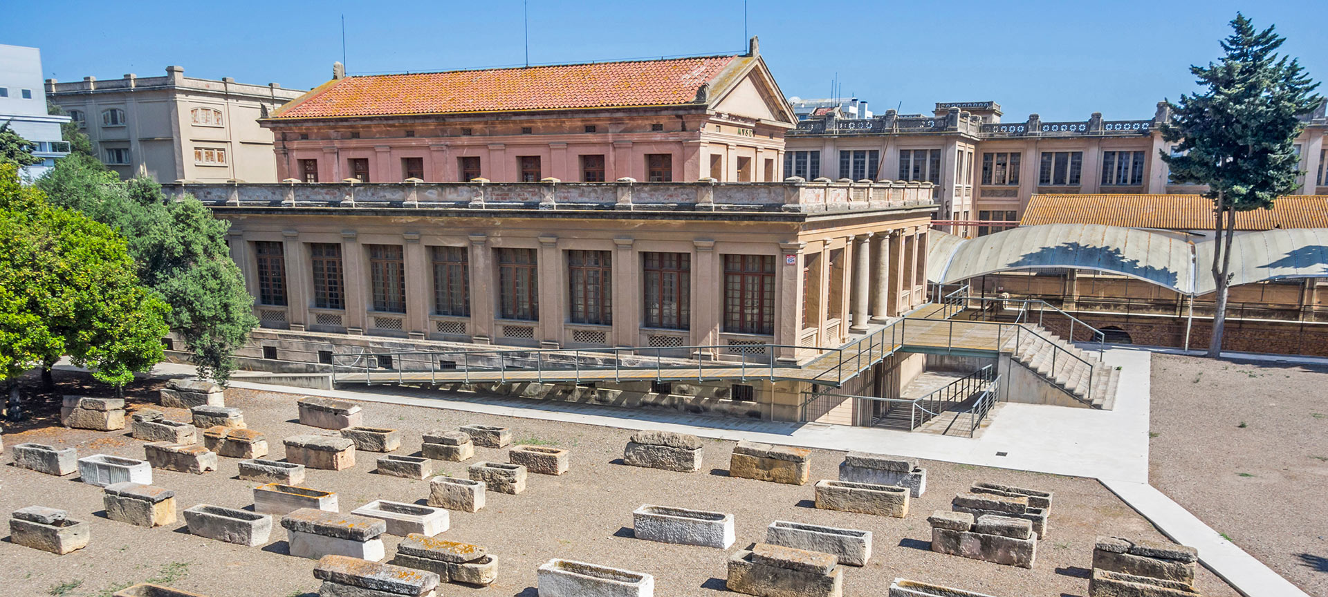 Roman and paleo-Christian necropolis. Tarragona