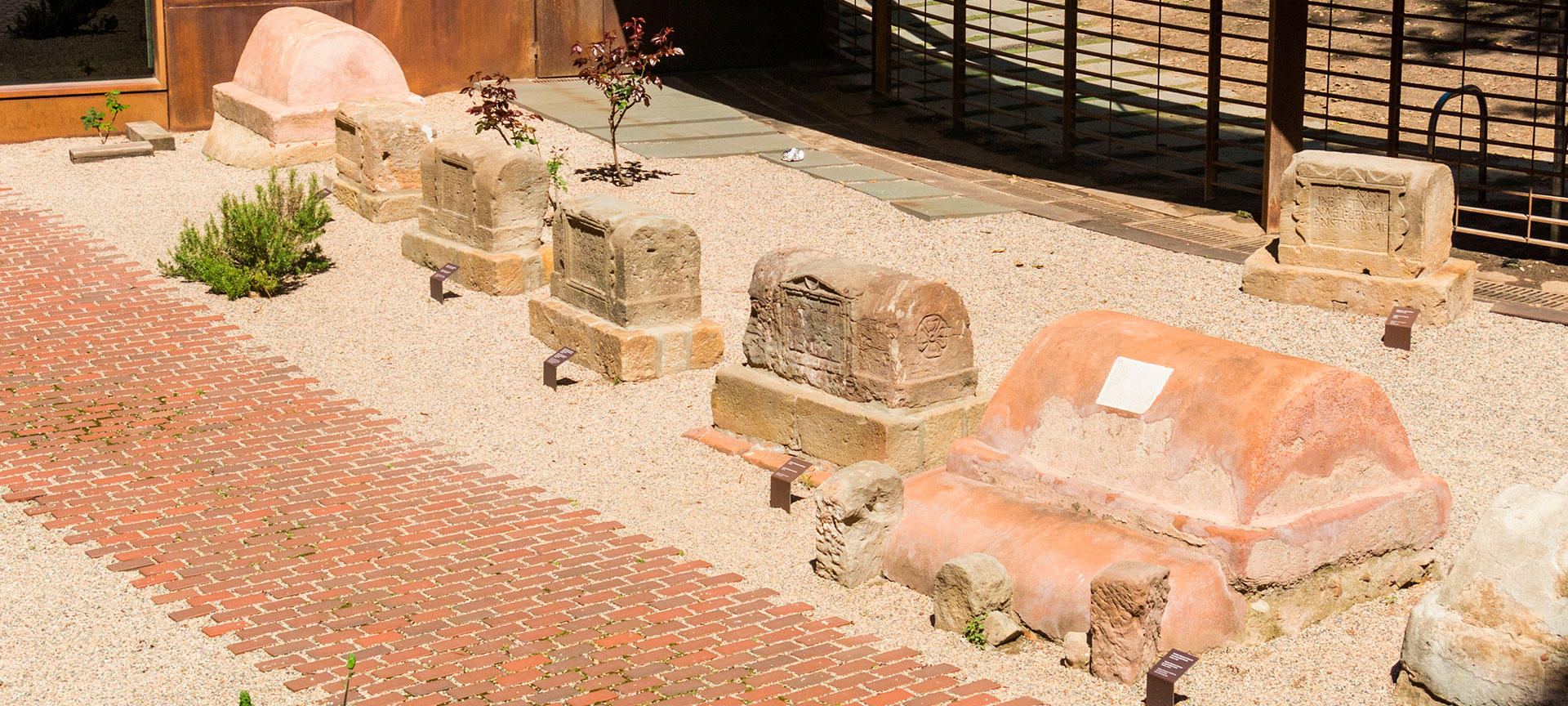 Roman necropolis of Barcelona.